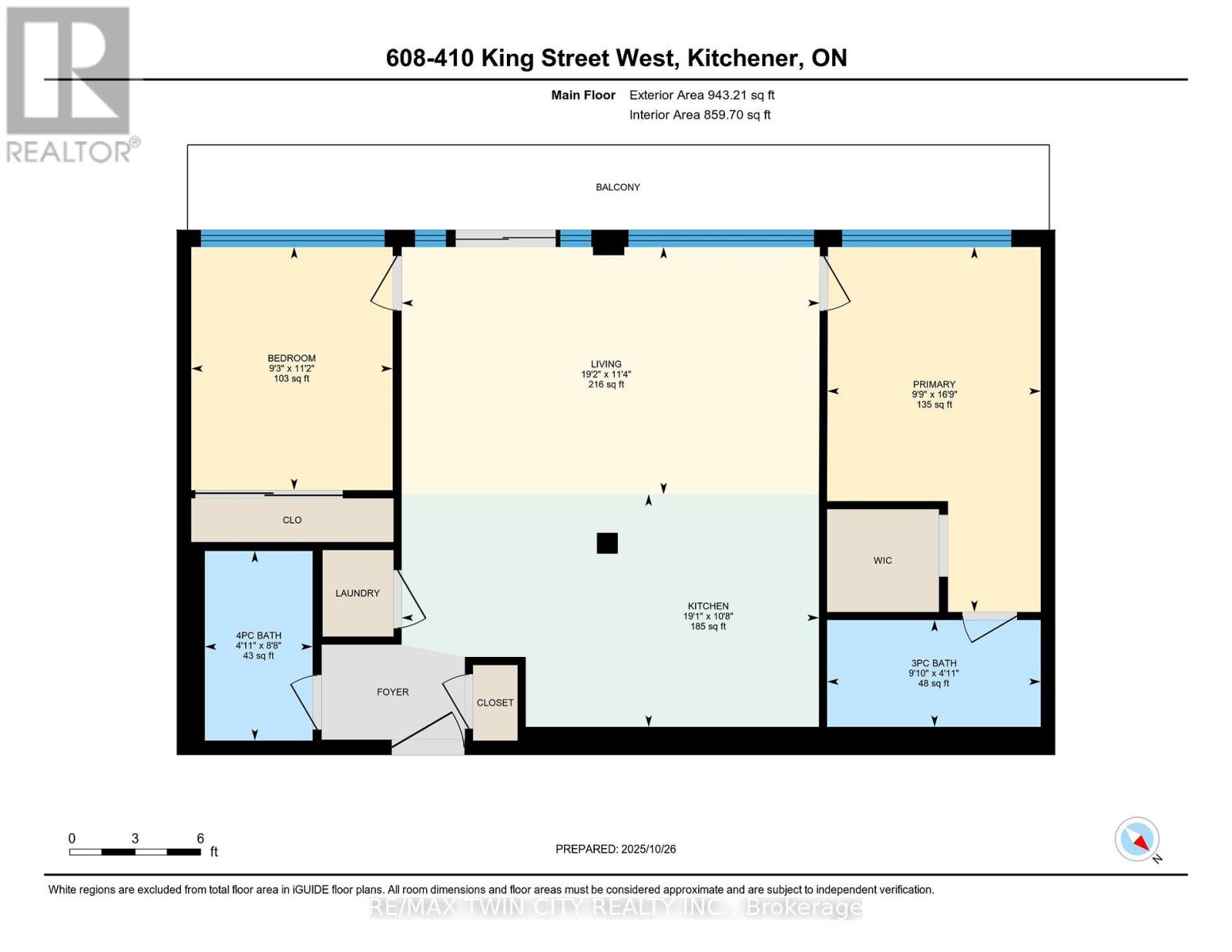 608 - 410 King Street W, Kitchener, Ontario  N2G 1C3 - Photo 25 - X12486481