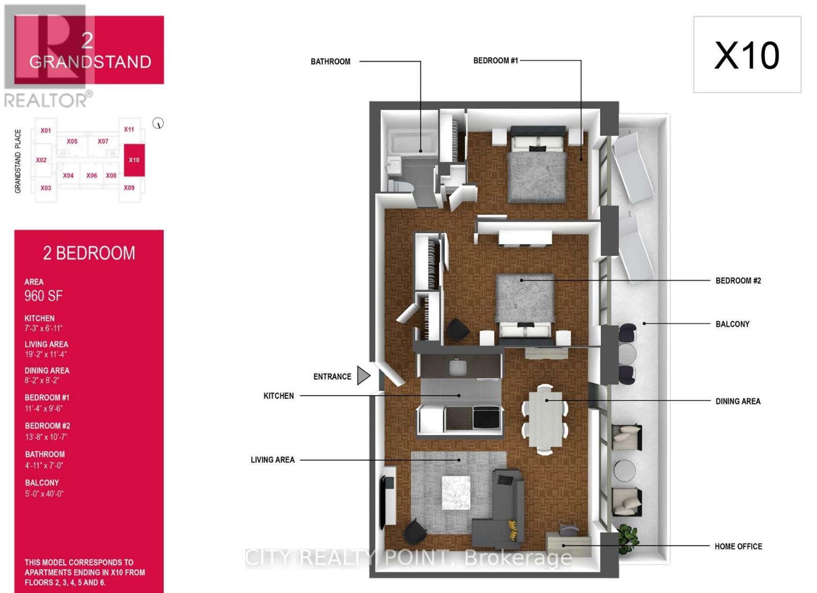 510 - 2 Grandstand Place, Toronto, Ontario  M4H 1E2 - Photo 15 - C12486709