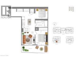 25 WELLINGTON Street S Unit# 2501, kitchener, Ontario