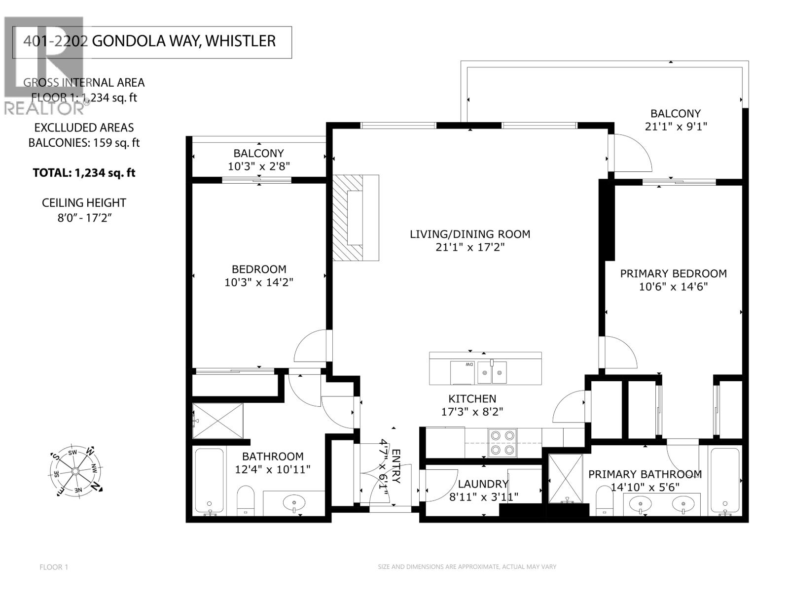 401 2202 Gondola Way, Whistler, British Columbia  V8E 0M7 - Photo 23 - R3062801