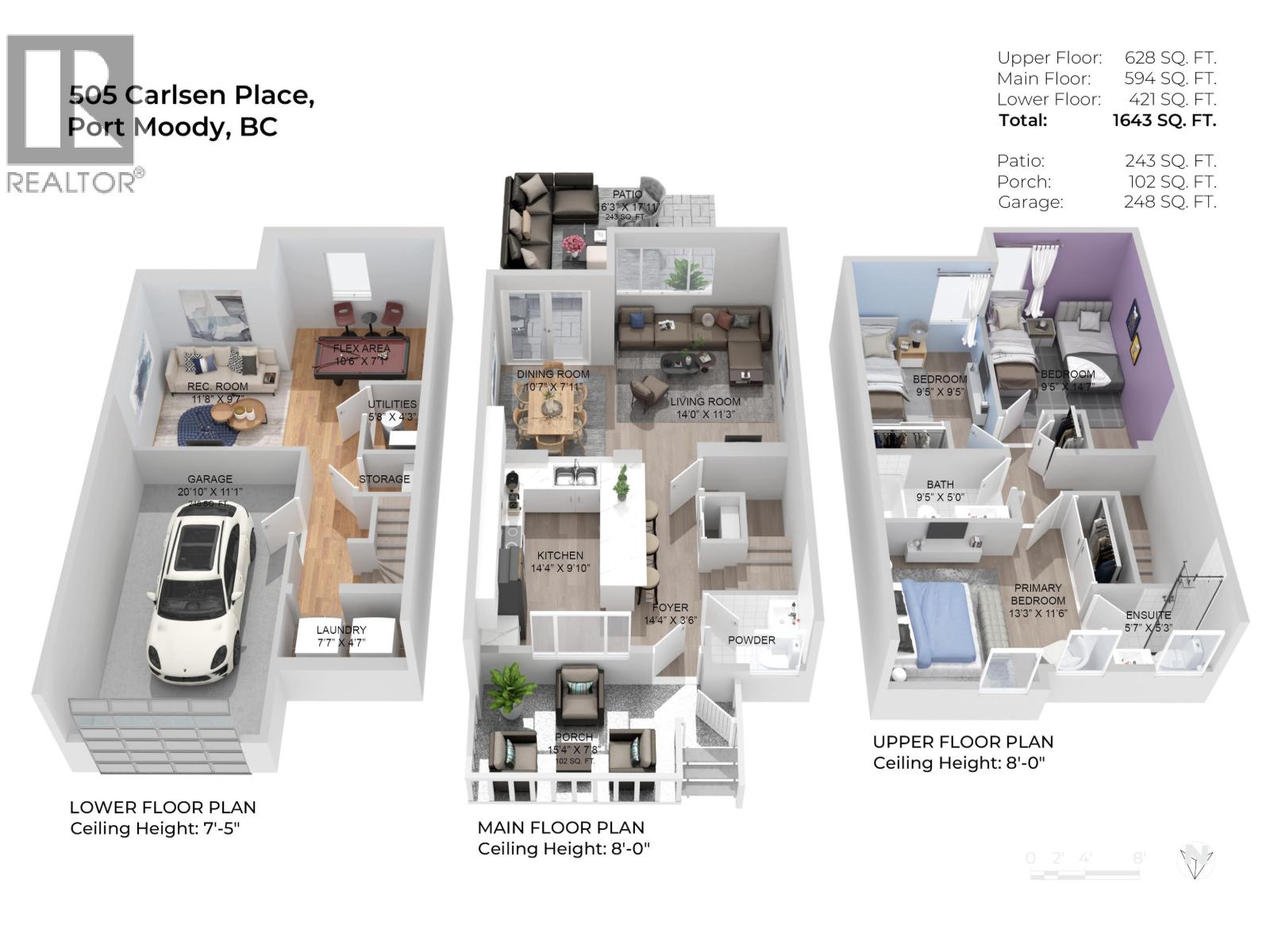 505 Carlsen Place, Port Moody, British Columbia  V3H 4A1 - Photo 38 - R3060431