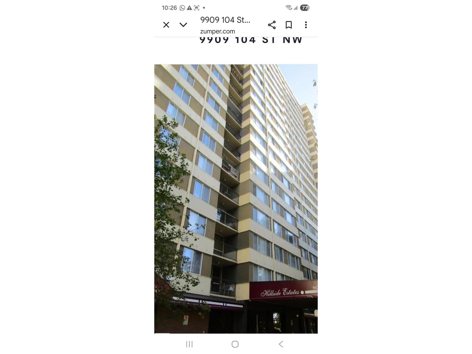 #810 9909 104 ST NW, Edmonton, Alberta