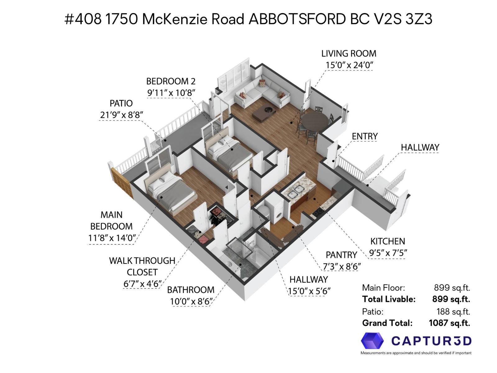 408 1750 Mckenzie Road, Abbotsford, British Columbia  V2S 3Z3 - Photo 2 - R3026887