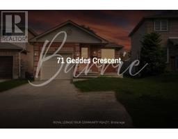 71 GEDDES CRESCENT, Barrie, Ontario