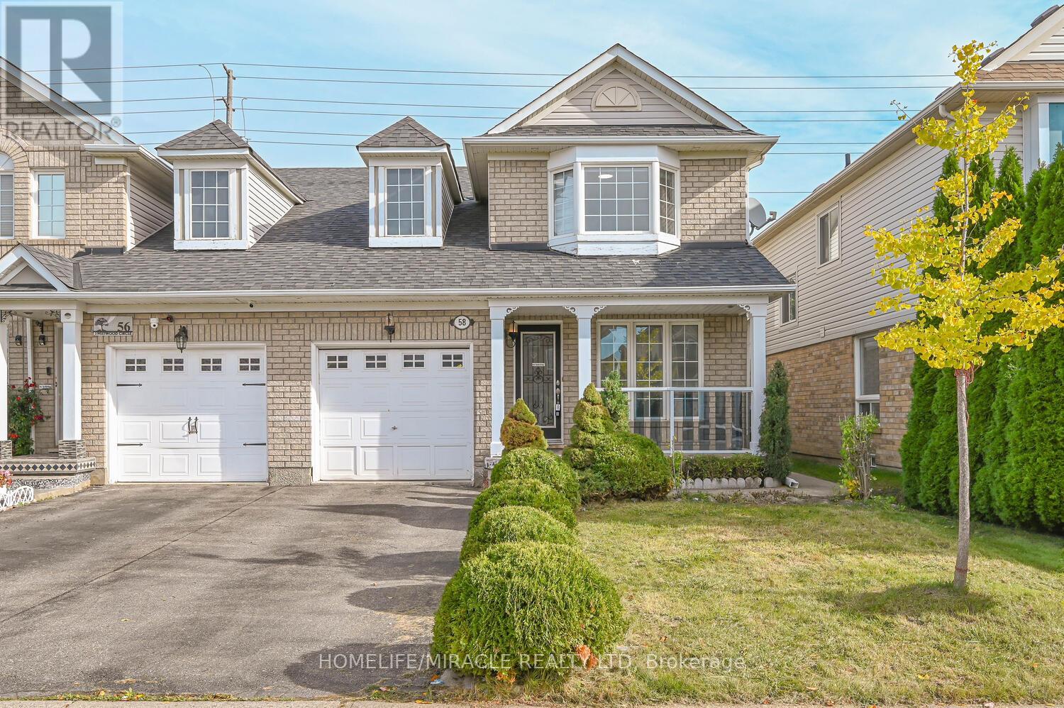 58 SWEETWOOD CIRCLE, Brampton, Ontario