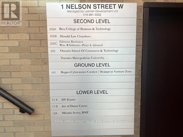 202 - 1 Nelson Street W, Brampton, Ontario  L6X 3E4 - Photo 5 - W12487490