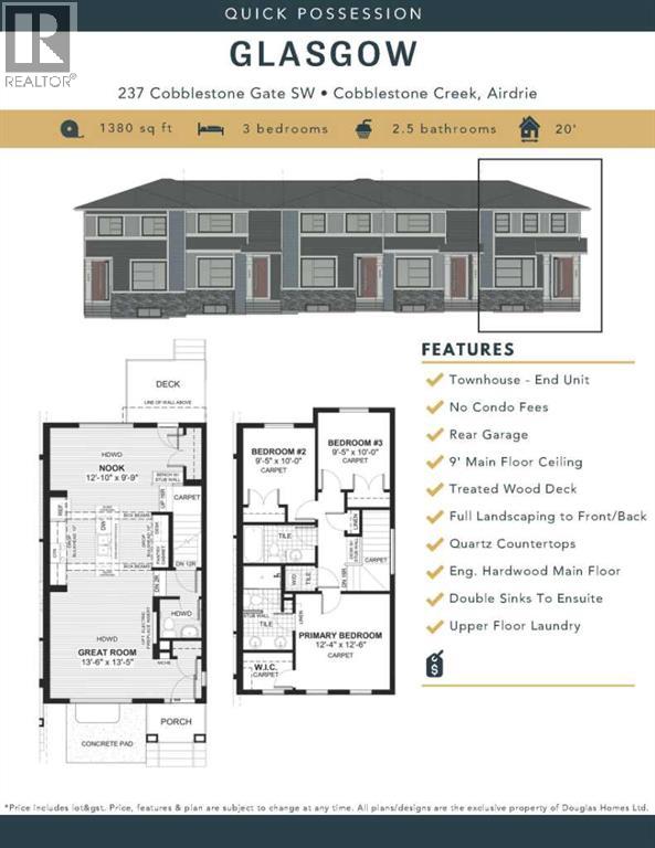 237 Cobblestone Gate Sw, Airdrie, Alberta  T4B 0R7 - Photo 2 - A2244013