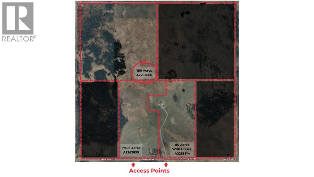 160 Acres Township Road 242, Rural Rocky View County, Alberta  T3Z 0B8 - Photo 3 - A2262660