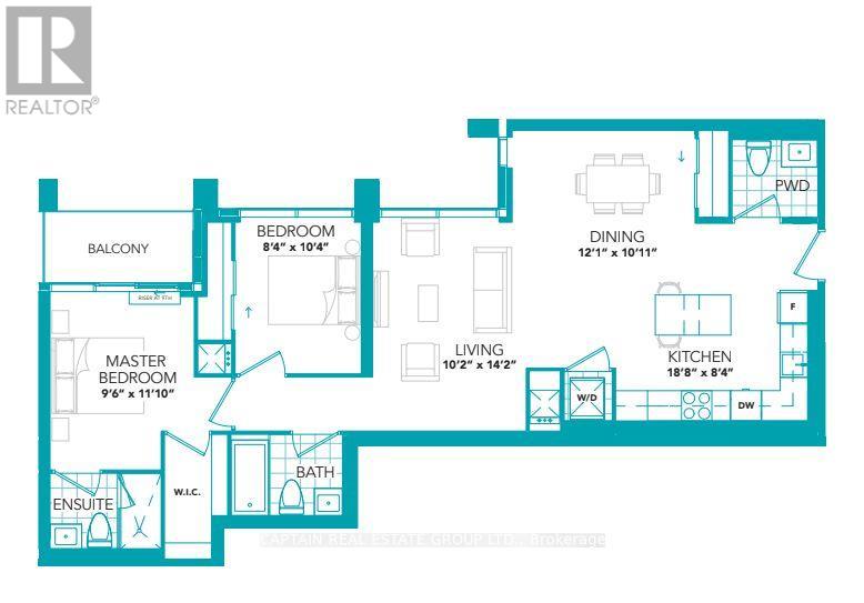 1208 - 1063 Douglas Mccurdy Common, Mississauga, Ontario  L5G 0C5 - Photo 2 - W12488002