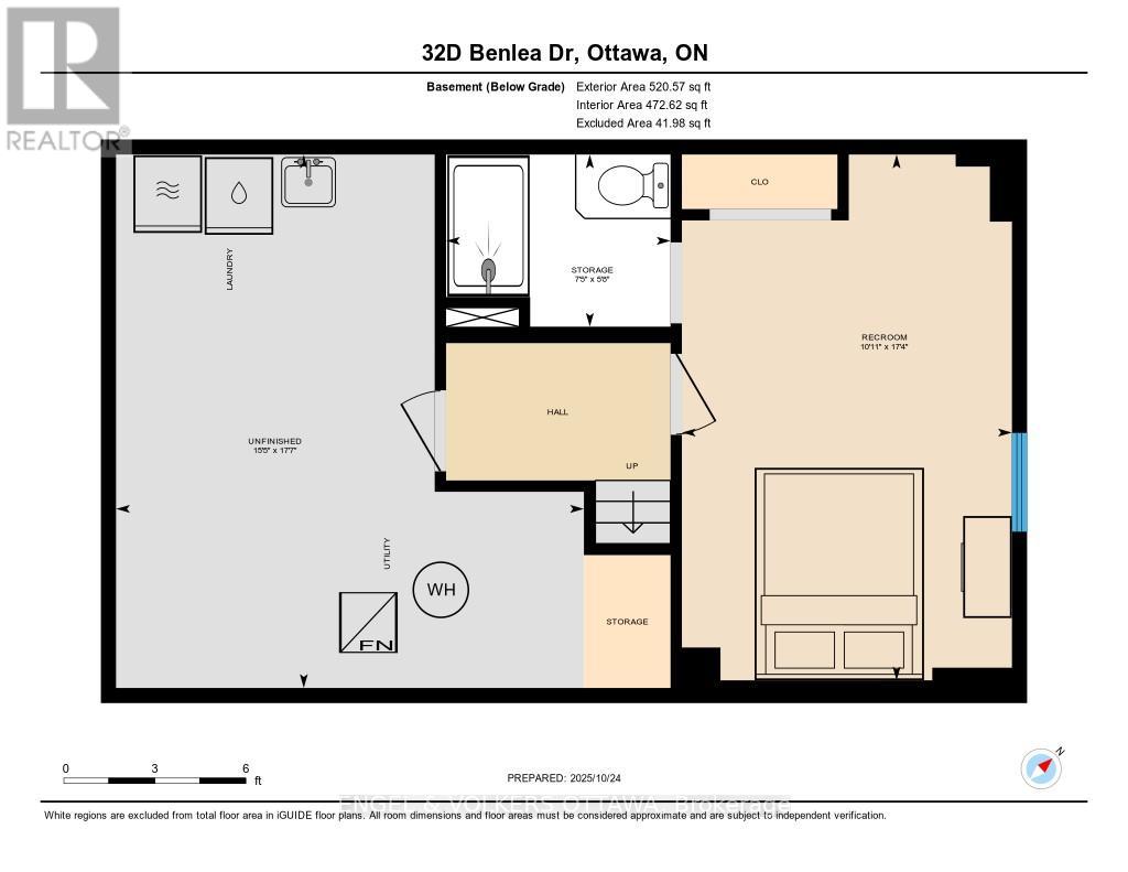 32d Benlea Drive, Ottawa, Ontario  K2G 4A8 - Photo 6 - X12486367