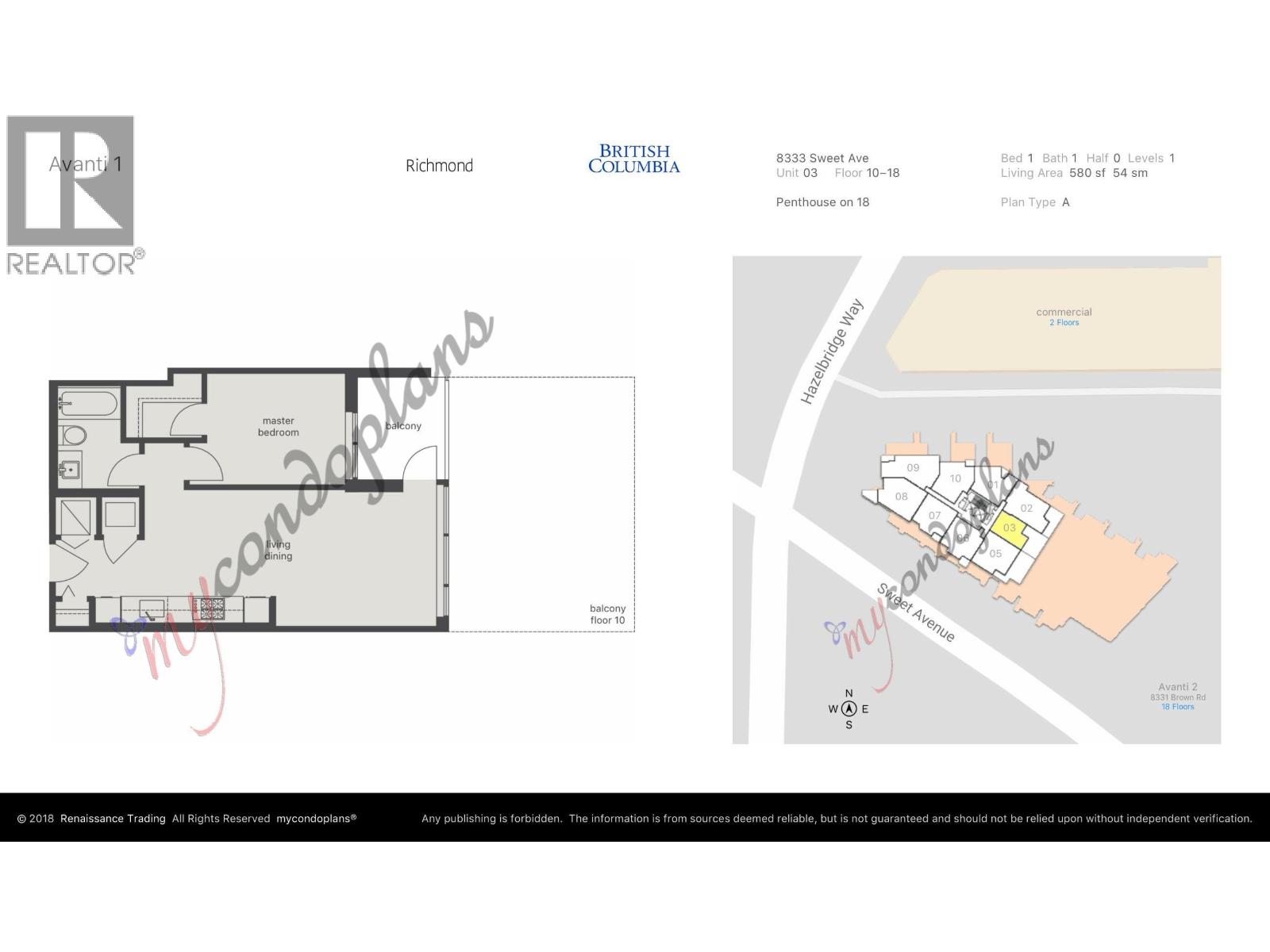 1103 8333 Sweet Avenue, Richmond, British Columbia  V6X 0P4 - Photo 24 - R3061718
