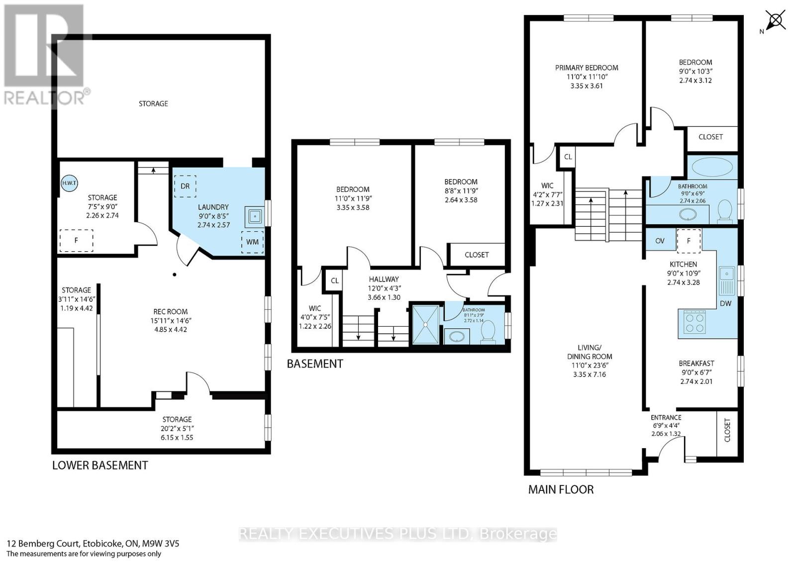 12 Bemberg Court, Toronto, Ontario  M9W 3V5 - Photo 36 - W12489922