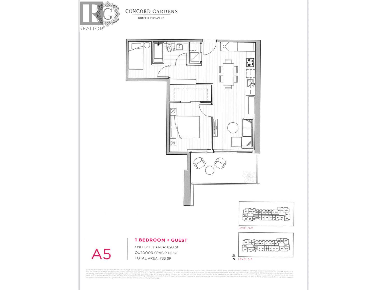 1121 8800 Hazelbridge Way, Richmond, British Columbia  V6X 0S3 - Photo 5 - R3044106