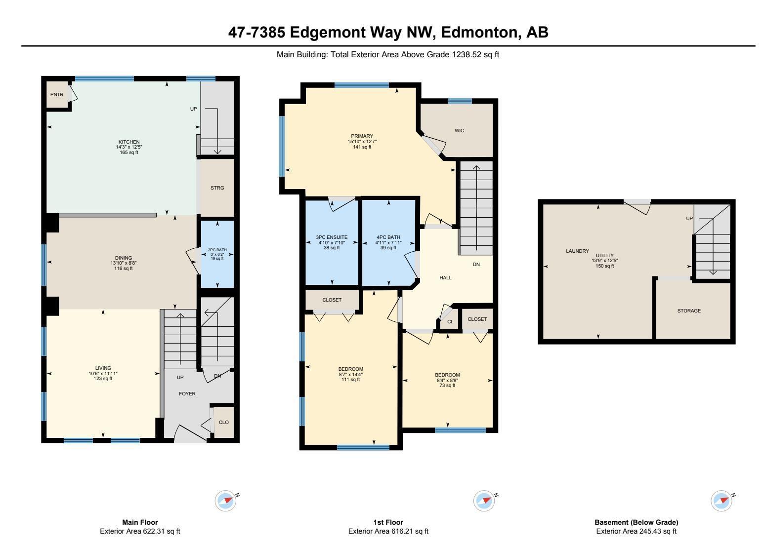 #47 7385 Edgemont Wy Nw Nw, Edmonton, Alberta  T6M 2N5 - Photo 27 - E4464039