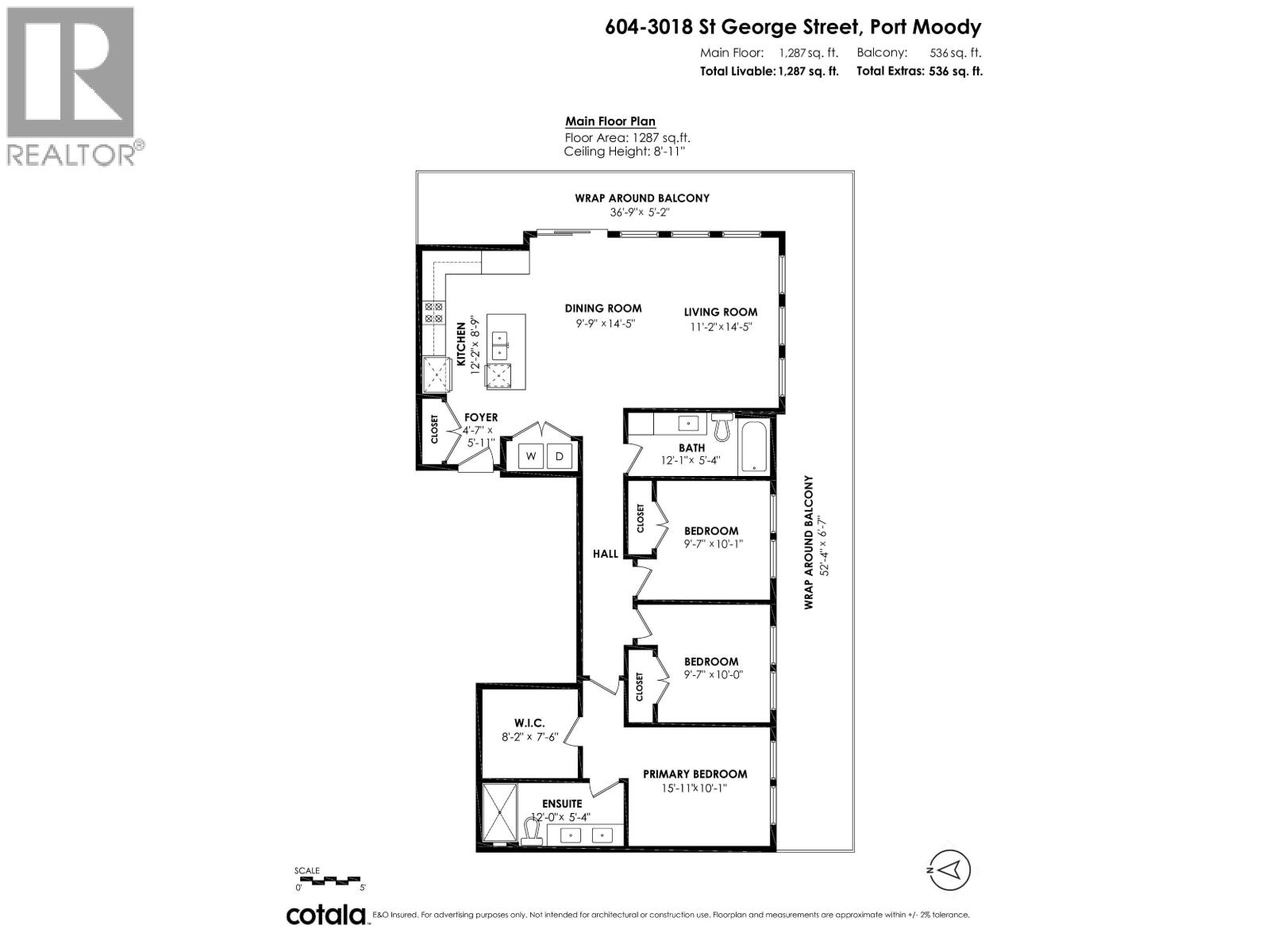 604 3018 St George Street, Port Moody, British Columbia  V3H 2H7 - Photo 36 - R3057963