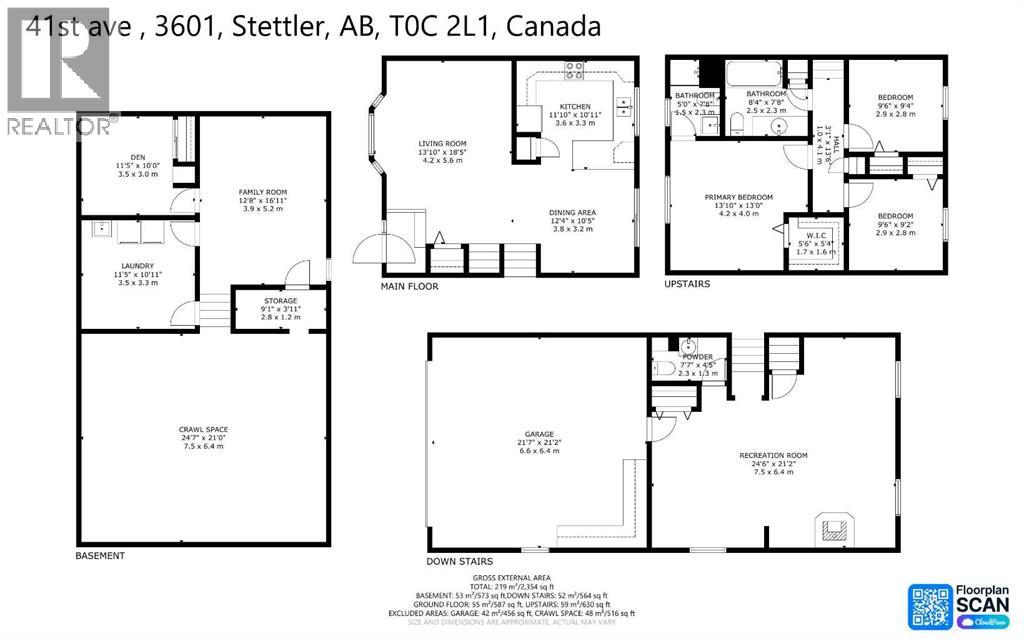 6301 41 Avenue, Stettler, Alberta  T0C 2L1 - Photo 38 - A2232637