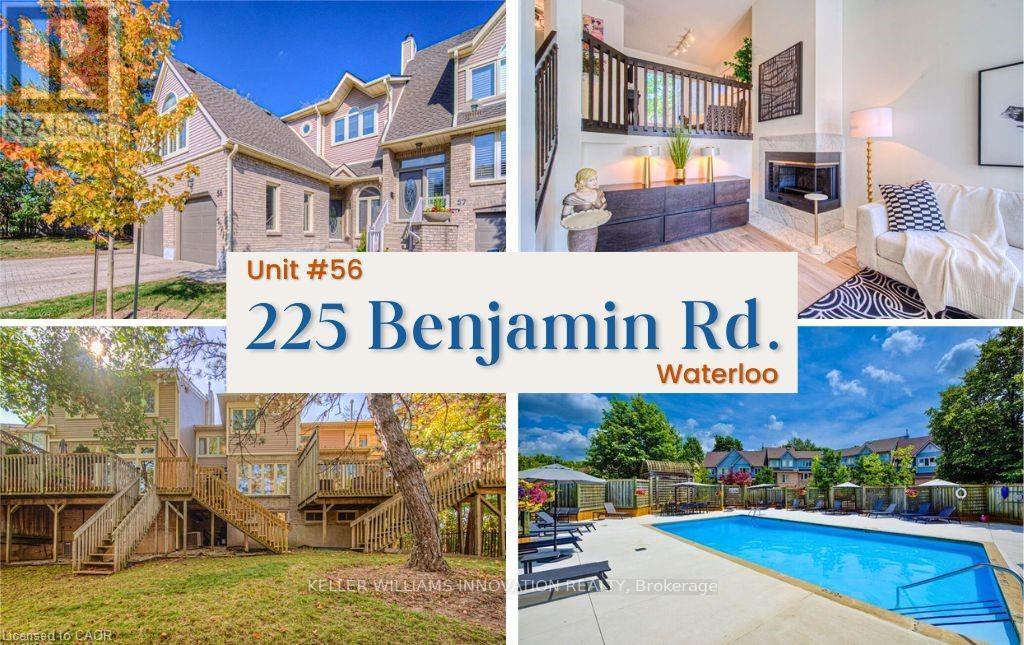56 - 225 BENJAMIN ROAD, Waterloo, Ontario
