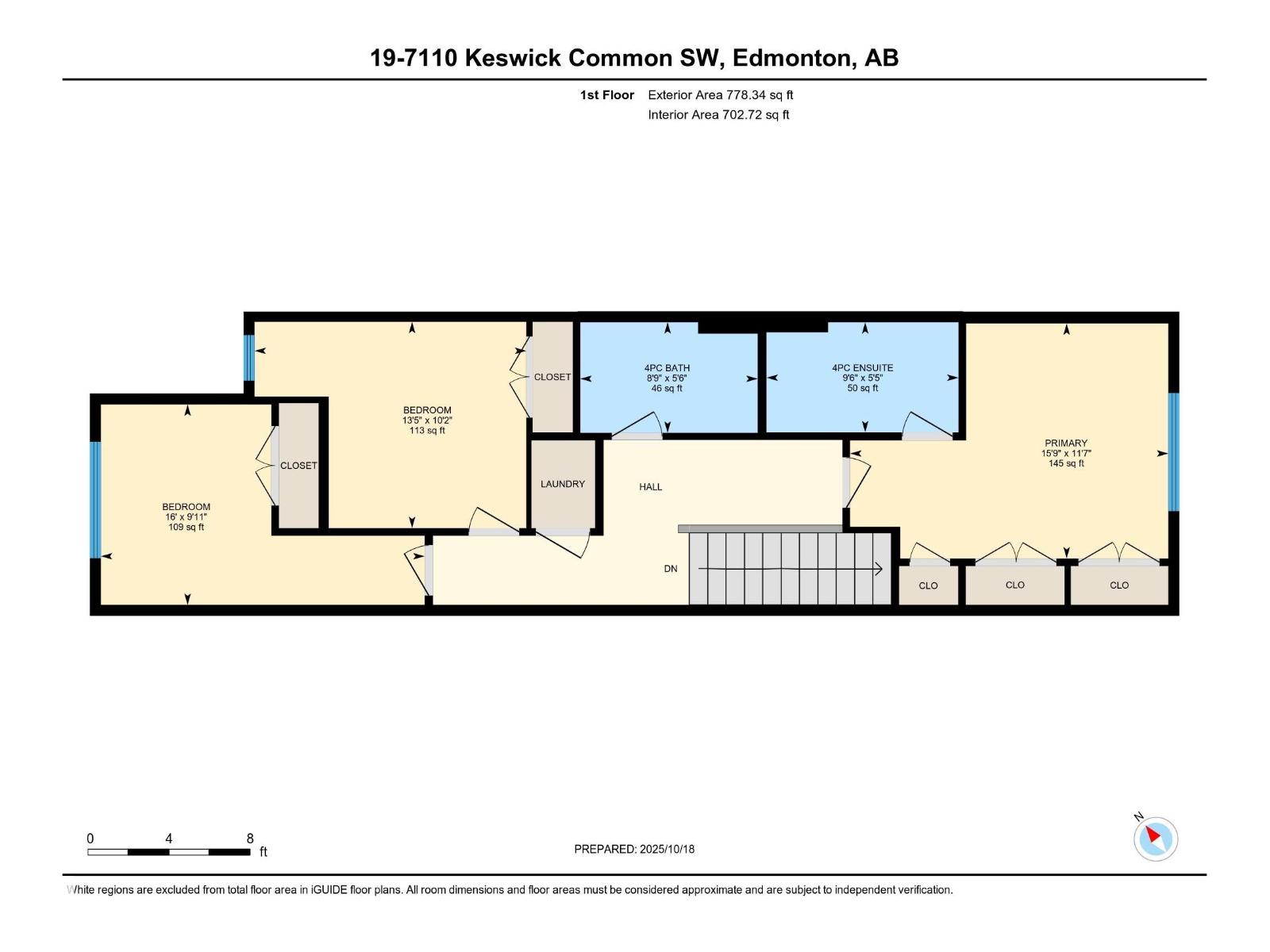 #19 7110 Keswick Cm Sw Sw, Edmonton, Alberta  T6W 5P7 - Photo 29 - E4464083