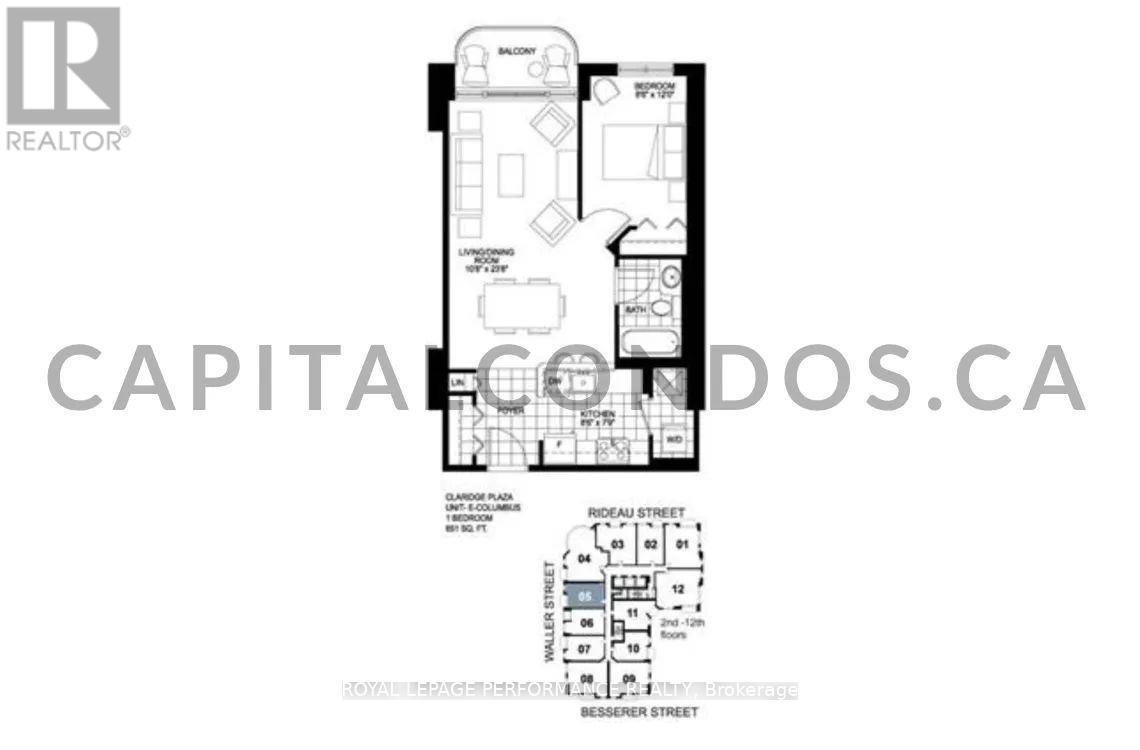 2402 - 234 Rideau Street, Ottawa, Ontario  K1N 0A9 - Photo 3 - X12493418