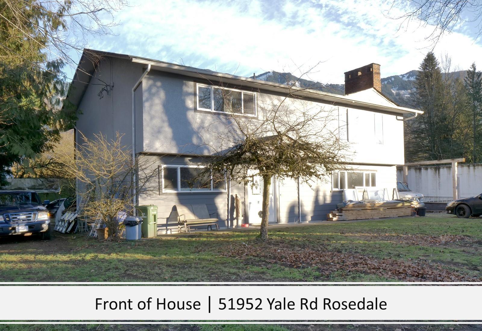 51952 Yale Road, Rosedale, Rosedale, British Columbia  V0X 1X1 - Photo 1 - R3063452