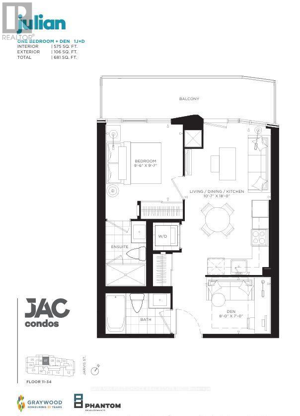 2607 - 308 Jarvis Street, Toronto, Ontario  M5A 2P2 - Photo 7 - C12493654