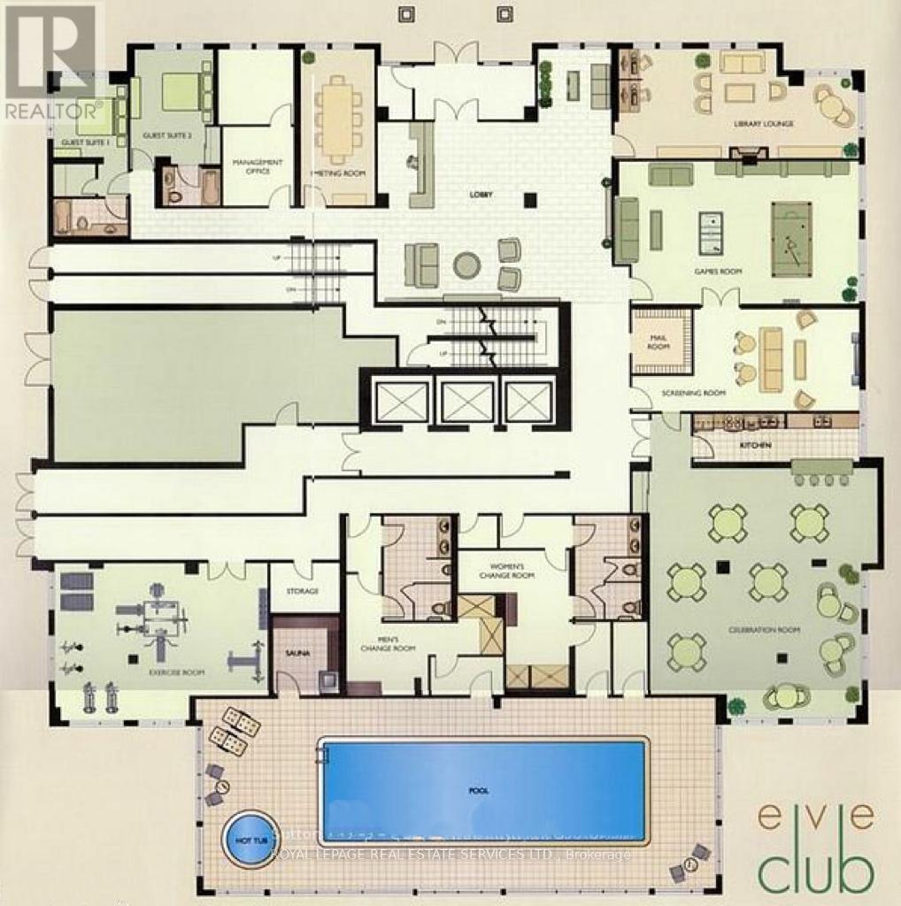 2708 - 3515 Kariya Drive, Mississauga, Ontario  L5B 0C1 - Photo 32 - W12494010