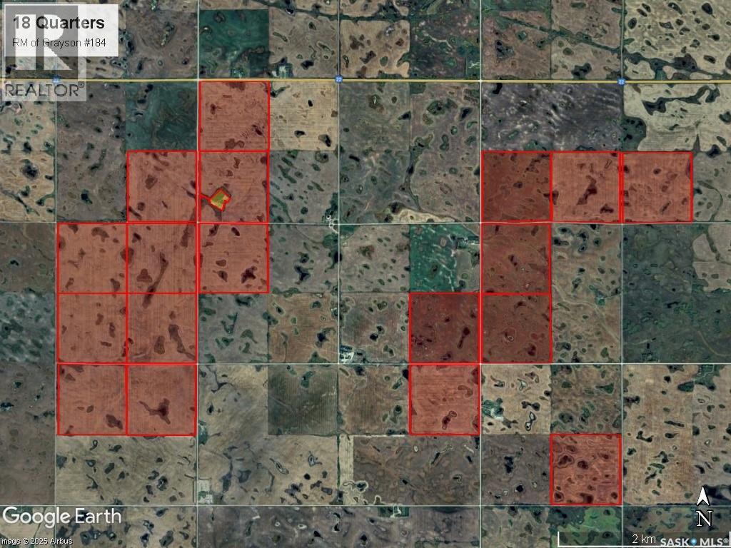 2,880 Acre Farm With Yard - Grayson, Grayson Rm No. 184, Saskatchewan  S0A 0A5 - Photo 4 - SK022048