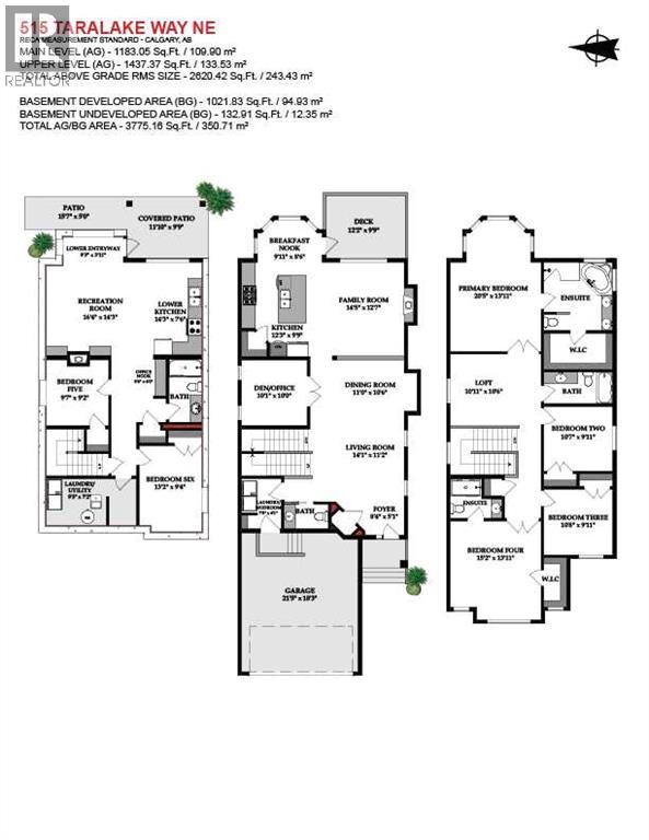 515 Taralake Way Ne, Calgary, Alberta  T3J 0H9 - Photo 3 - A2255265