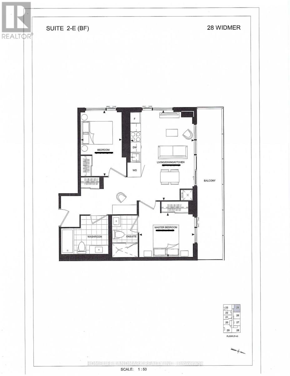 3625 - 28 Widmer Street, Toronto, Ontario  M5V 0T2 - Photo 2 - C12419281