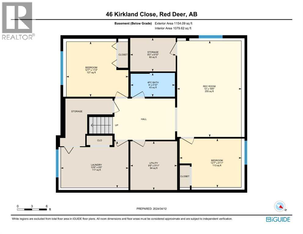 46 Kirkland Close, Red Deer, Alberta  T4P 4A3 - Photo 34 - A2250692