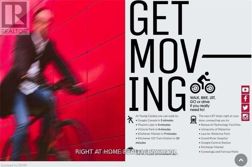 218 - 55 Duke Street W, Kitchener, Ontario  N2H 0B4 - Photo 2 - X12499602