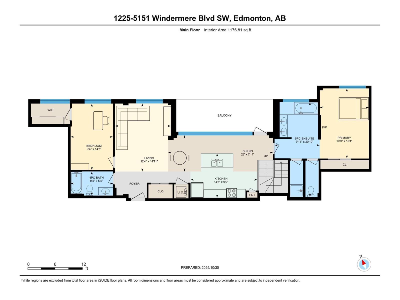 #1225 5151 Windermere Bv Sw, Edmonton, Alberta  T6W 2K4 - Photo 4 - E4464268