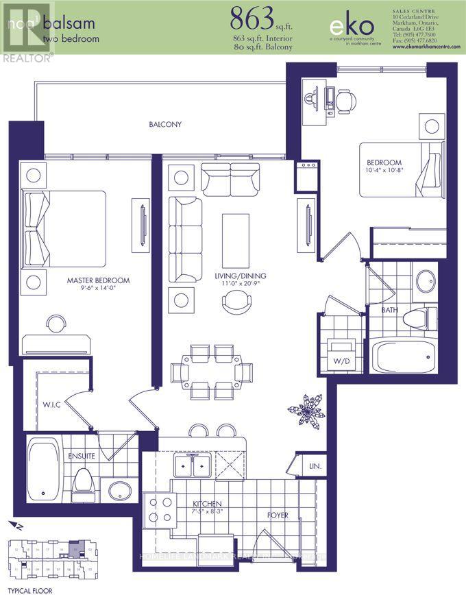 301 - 55 South Town Centre Boulevard, Markham, Ontario  L6G 0B1 - Photo 33 - N12430967