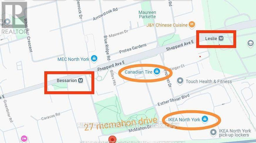 1809 - 27 Mcmahon Drive, Toronto, Ontario  M2K 0J2 - Photo 5 - C12500214