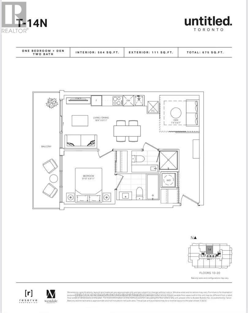 1214 - 120 Broadway Avenue, Toronto, Ontario  M4P 0E9 - Photo 14 - C12489396
