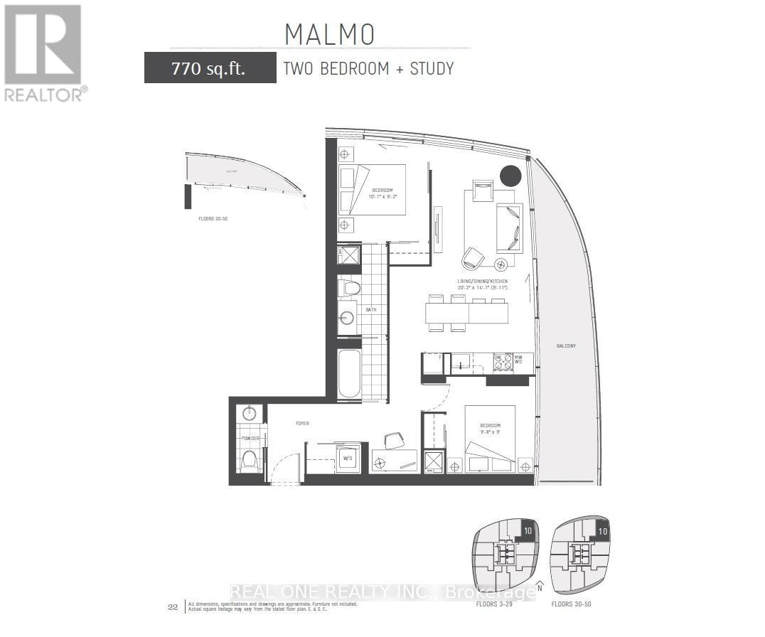 4710 - 12 York Street, Toronto, Ontario  M5J 2Z2 - Photo 2 - C12500356