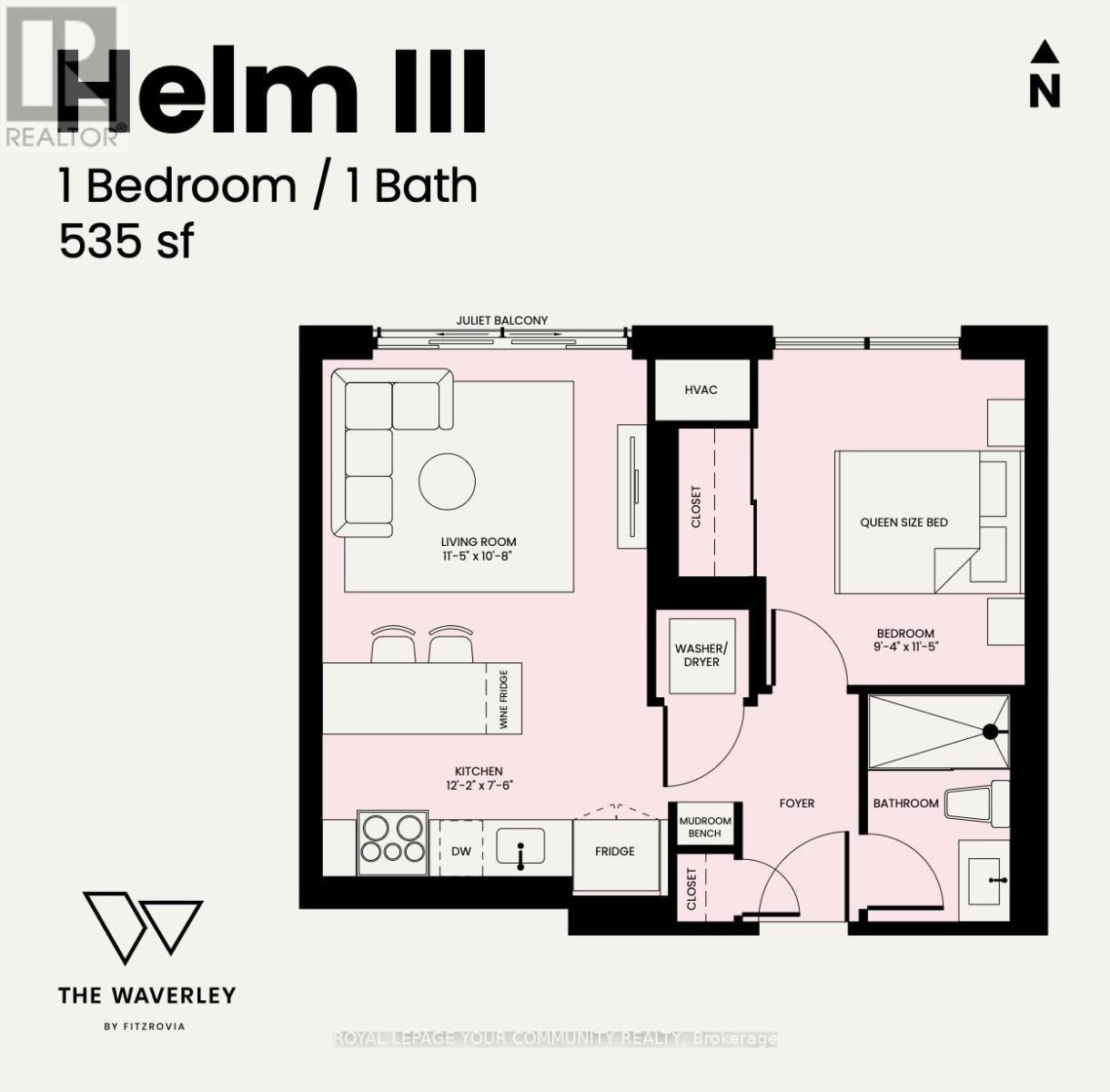 1206 - 484 Spadina Avenue, Toronto, Ontario  M5S 0E4 - Photo 2 - C12447930