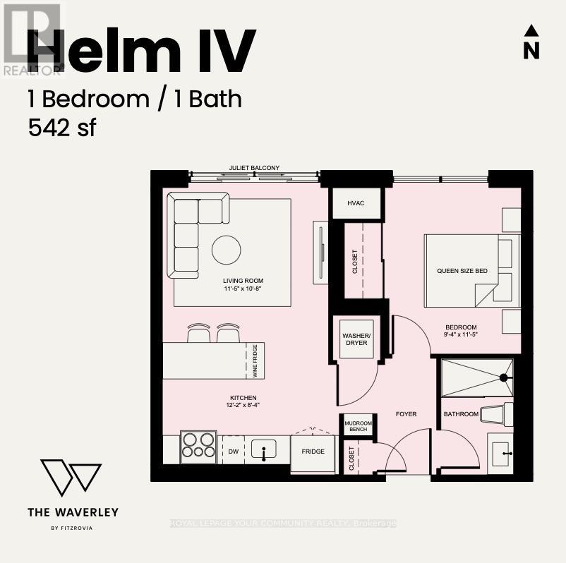 310 - 484 Spadina Avenue, Toronto, Ontario  M5S 0E4 - Photo 2 - C12447935