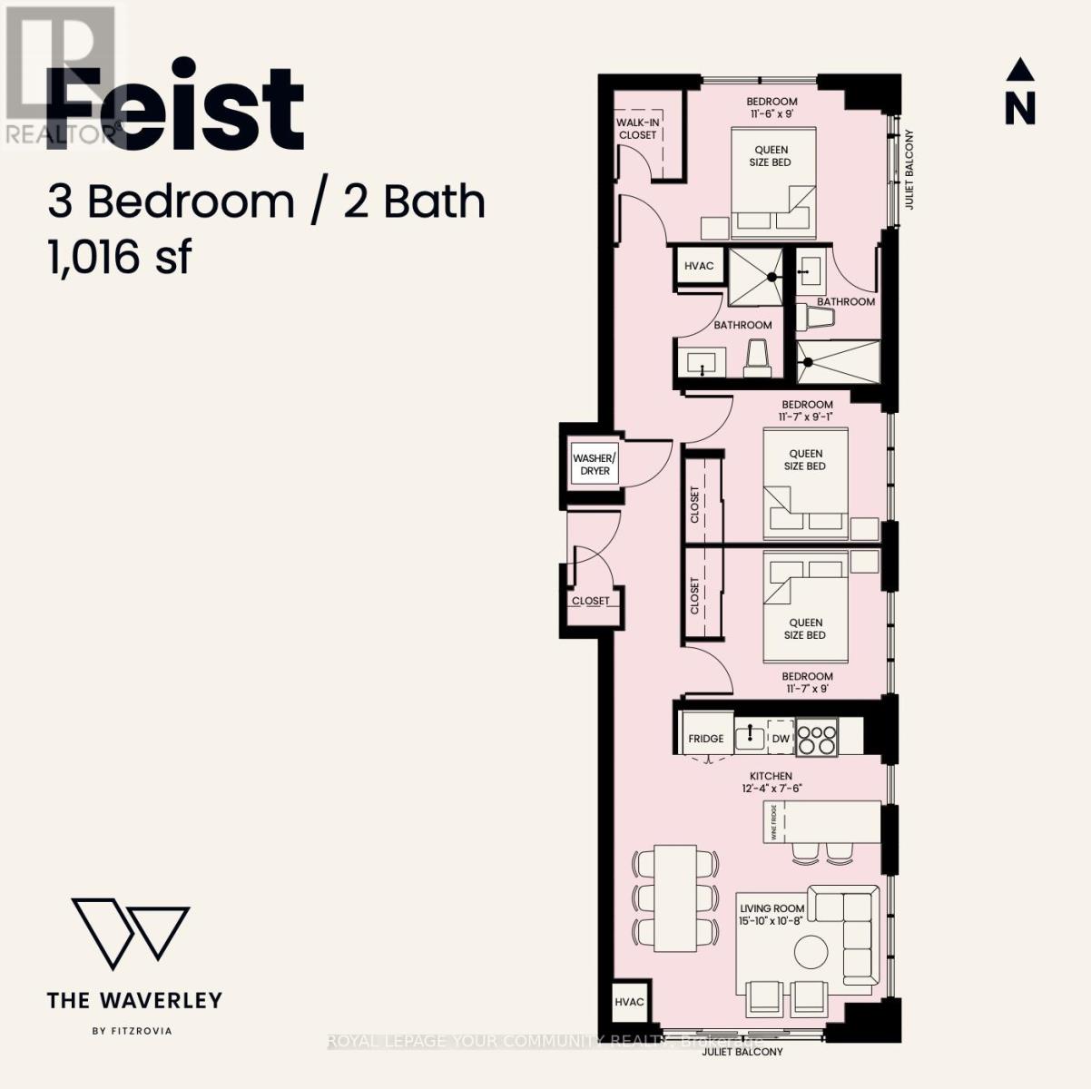 1506 - 484 Spadina Avenue, Toronto, Ontario  M5S 0E4 - Photo 2 - C12447941