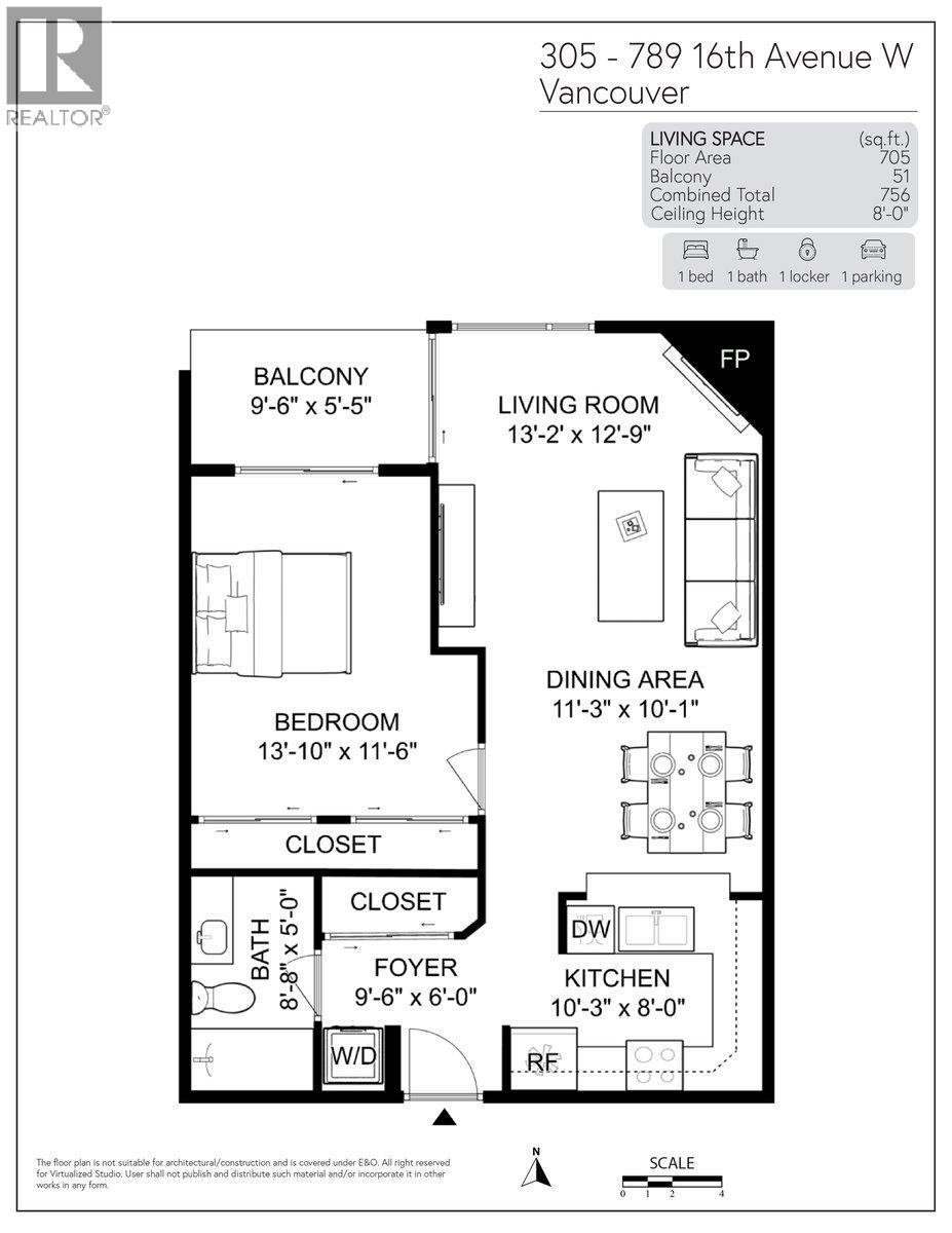 305 789 W 16 Avenue, Vancouver, British Columbia  V5Z 1S8 - Photo 24 - R3054040