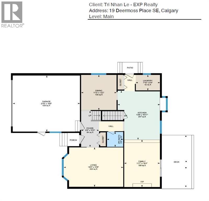 19 Deermoss Place Se, Calgary, Alberta  T2J 6P5 - Photo 2 - A2267808