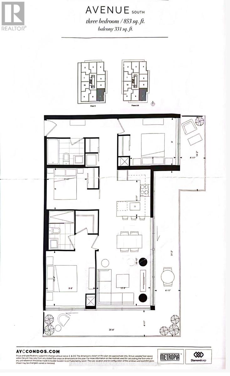 707 - 181 Bedford Road, Toronto, Ontario  M5R 0C2 - Photo 2 - C12501270