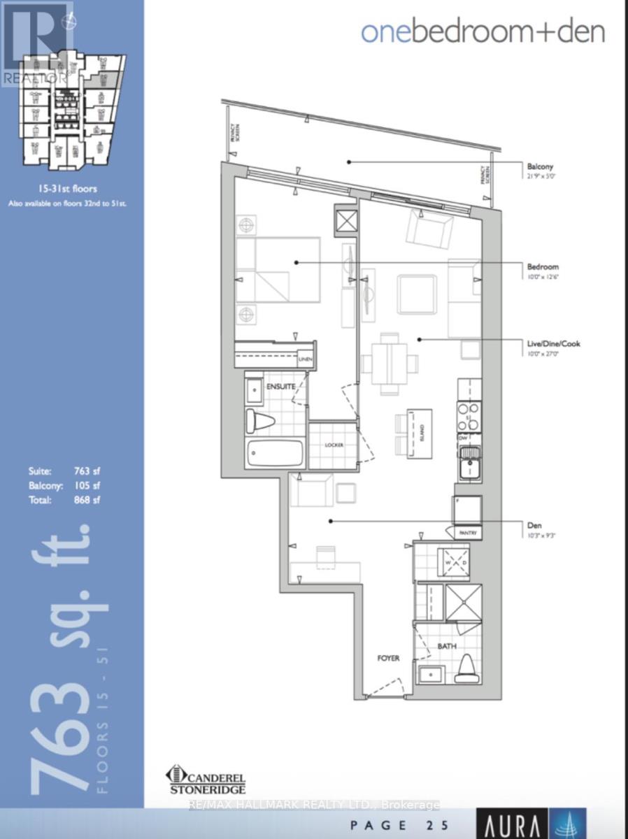 1703 - 386 Yonge Street, Toronto, Ontario  M5B 0A5 - Photo 2 - C12501312