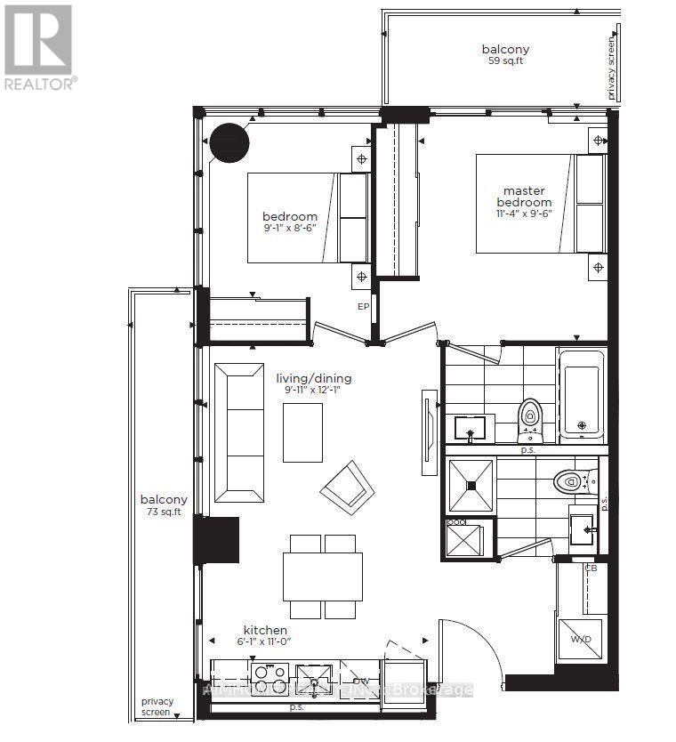 1804 - 195 Redpath Avenue, Toronto, Ontario  M4P 0E4 - Photo 2 - C12501408