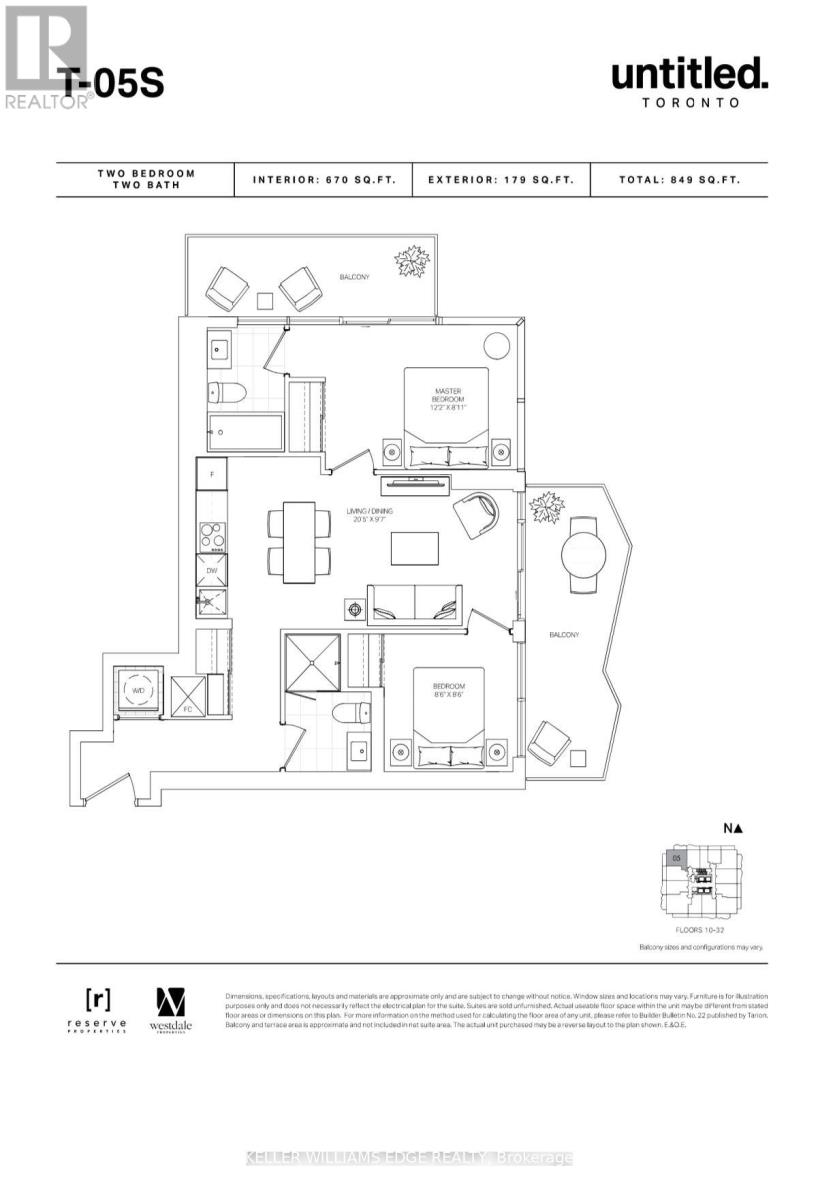 1105 - 110 Broadway Avenue, Toronto, Ontario  M4P 1V3 - Photo 27 - C12502952