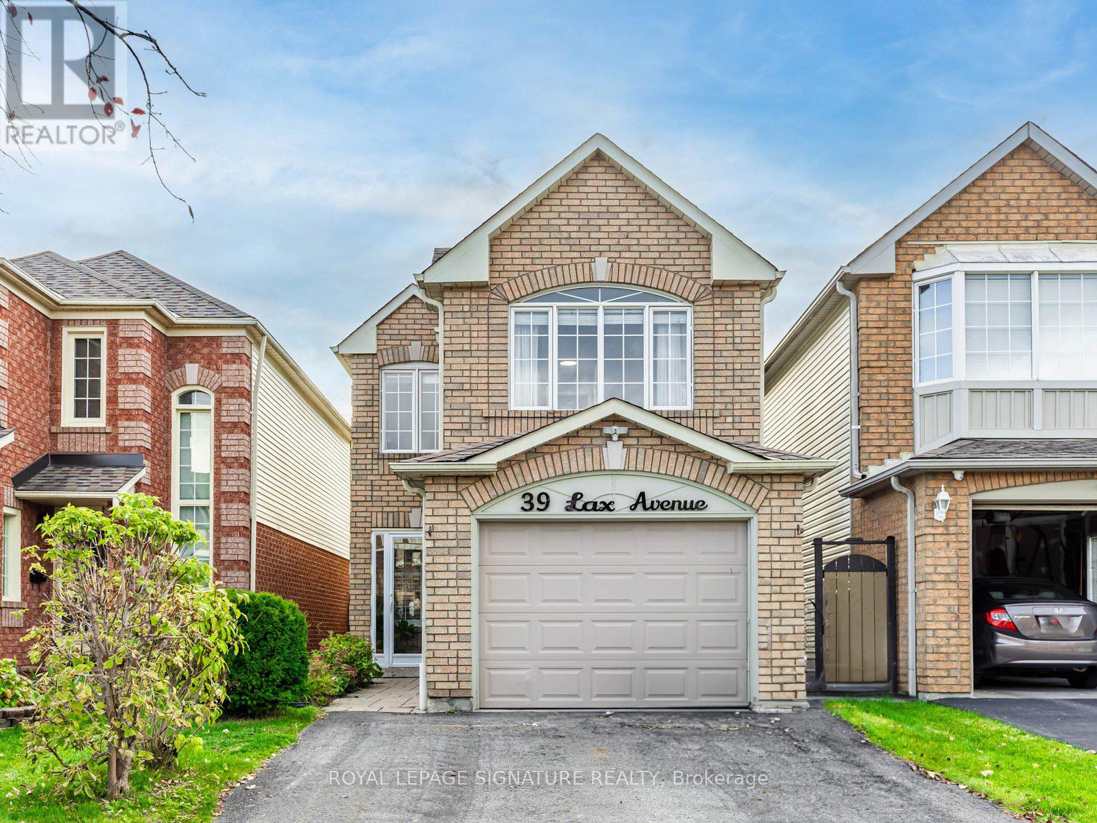 39 LAX AVENUE, Ajax, Ontario