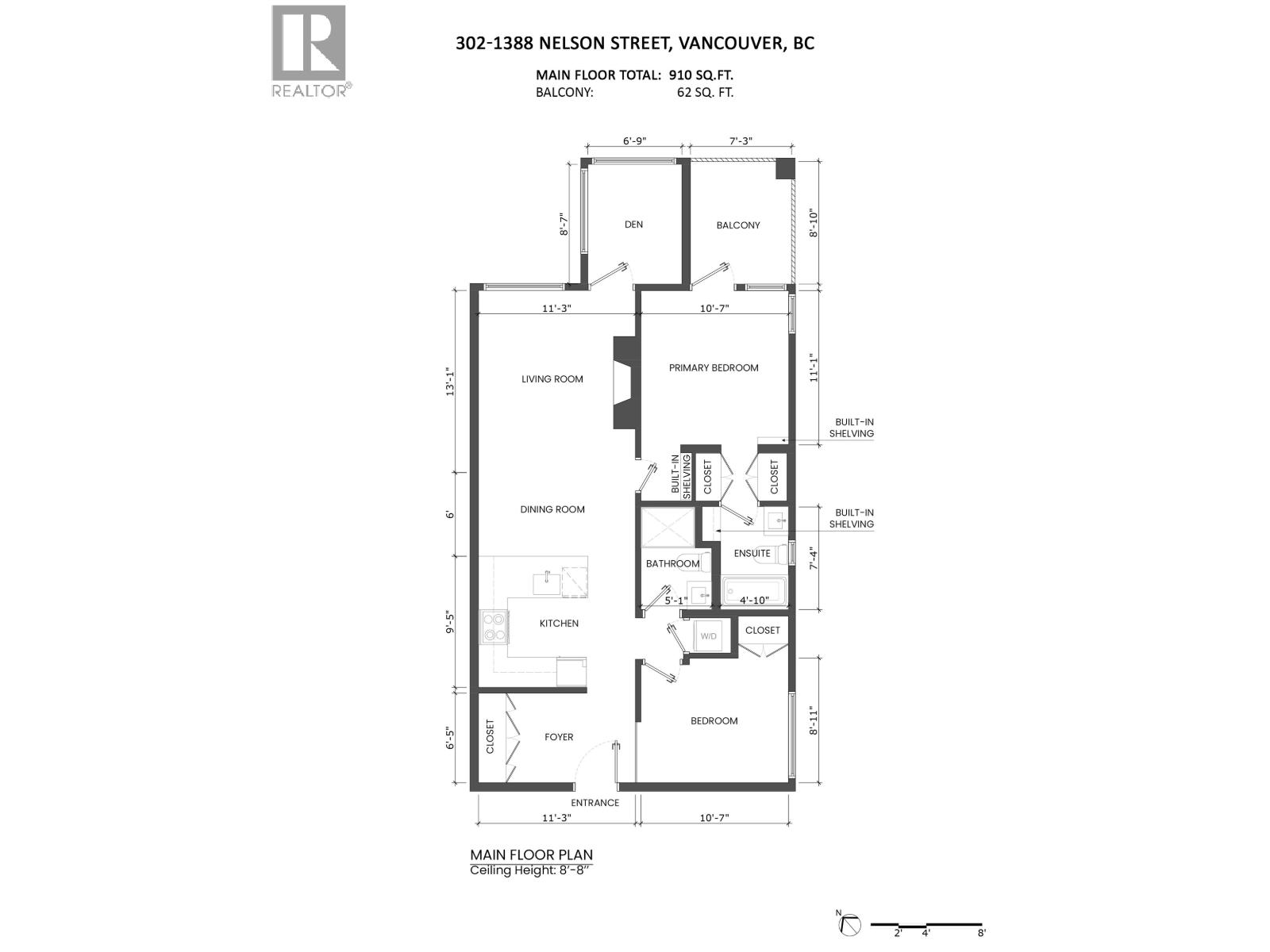 302 1388 Nelson Street, Vancouver, British Columbia  V6E 1J9 - Photo 27 - R3052470