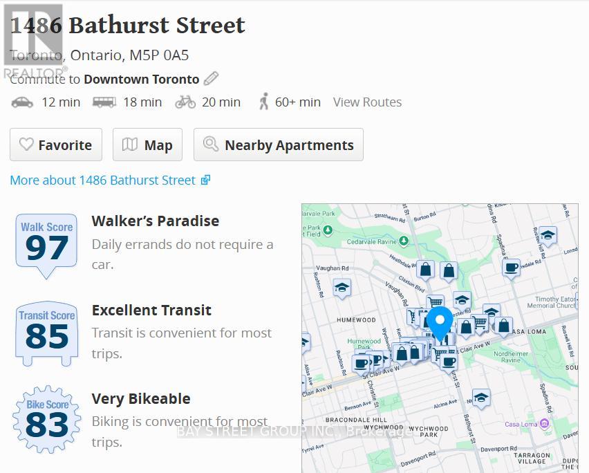 708 - 1486 Bathurst Street, Toronto, Ontario  M5P 0A5 - Photo 25 - C12503312