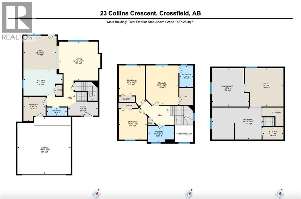 23 Collins Crescent, Crossfield, Alberta  T0M 0S0 - Photo 36 - A2264627
