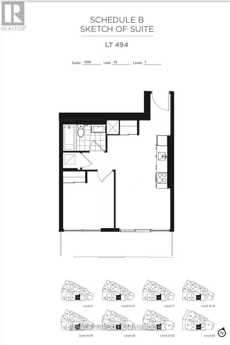 1213 - 135 East Liberty Street, Toronto, Ontario  M6K 3K4 - Photo 7 - C12504158